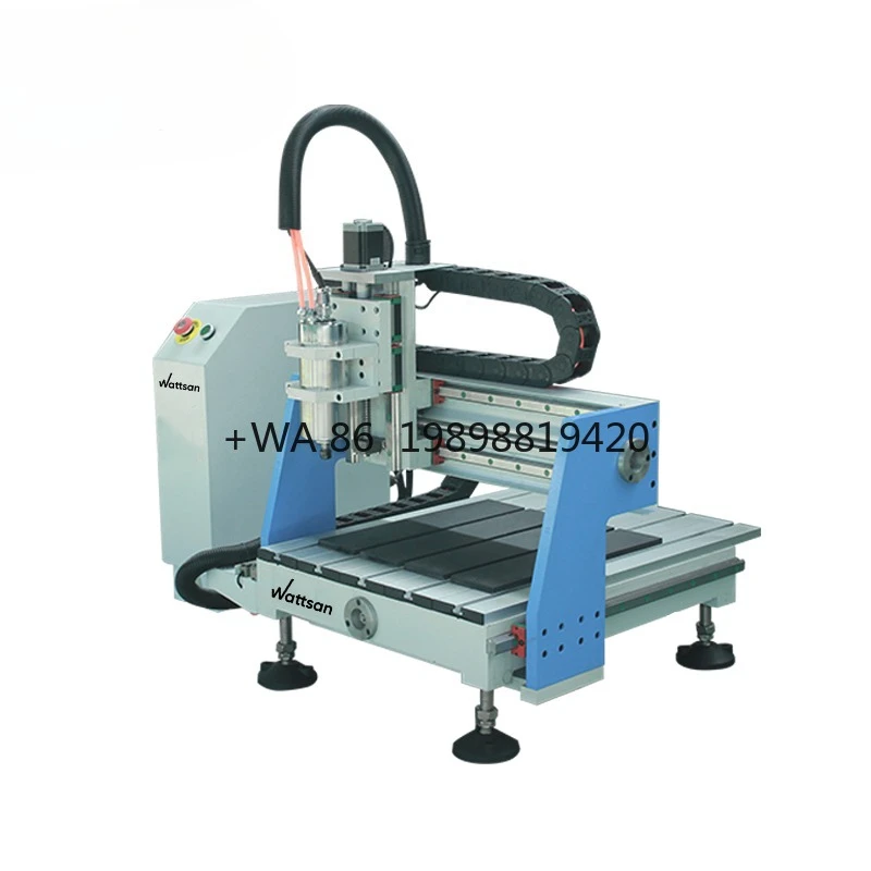 Desktop Mini CNC Wood Carving Router Machines for Wood Acrylic and Aluminium  0404 Mini Milling 400*400