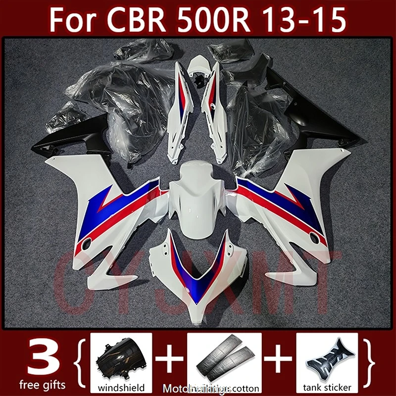 

Комплект обтекателей для мотоцикла Honda CBR500R 2013-2015 из АБС-пластика, обвес CBR 500 500R 13 14 15, мотоциклетный кузовной обвес