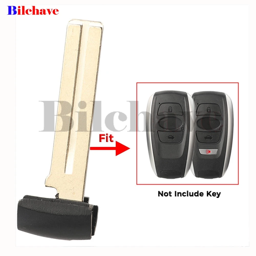 jingyuqin Remote Smart Keyless Insert Key Blade For Subaru Forester Legacy Impreza XV BRZ TOY12 Uncut Blade Replacement