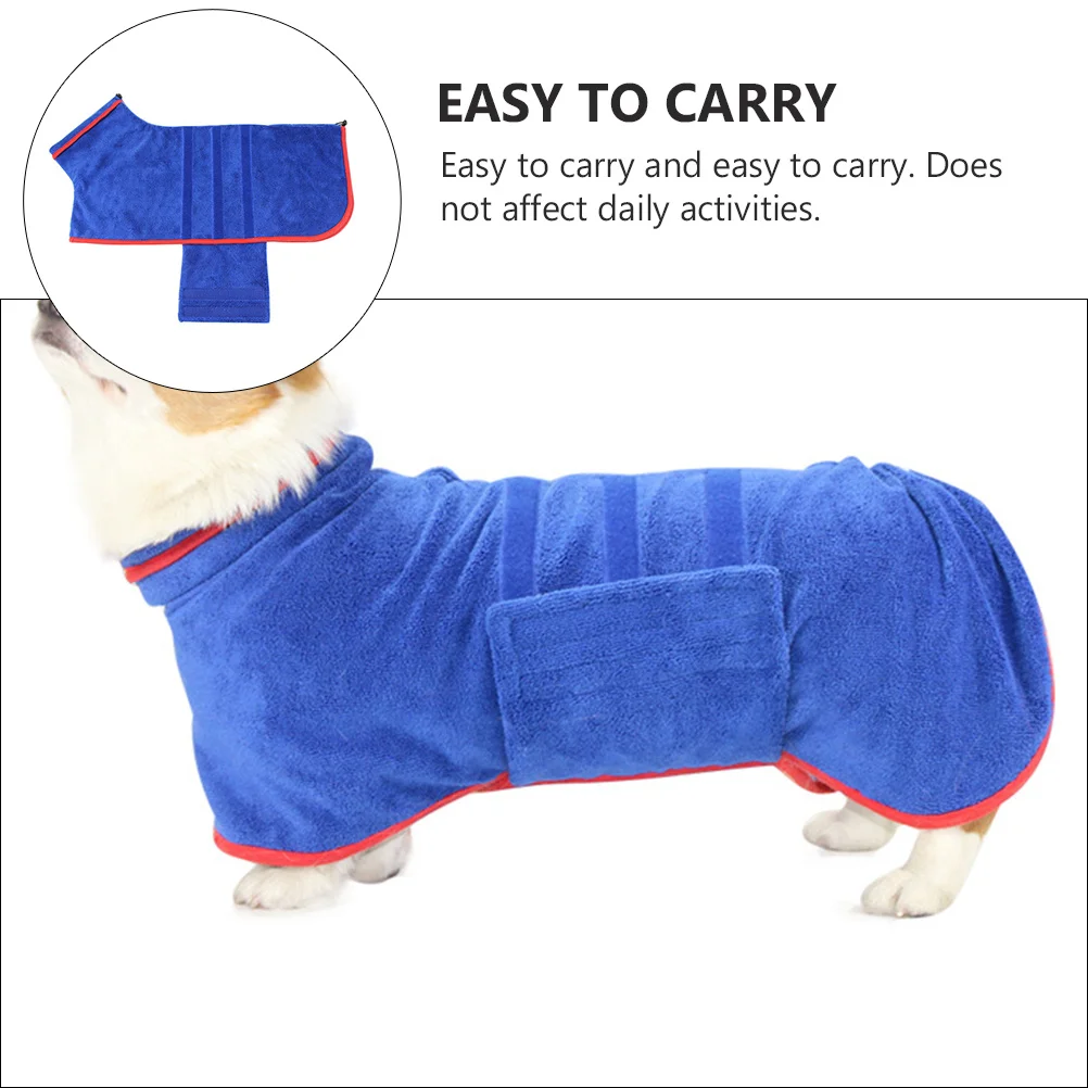 

1Pcs Pet Absorbent Bathrobe Dog Cat Puppy Bath Towel Super Soft Warm Quick Drying High Absorbent Pet Shower Towel Suitable