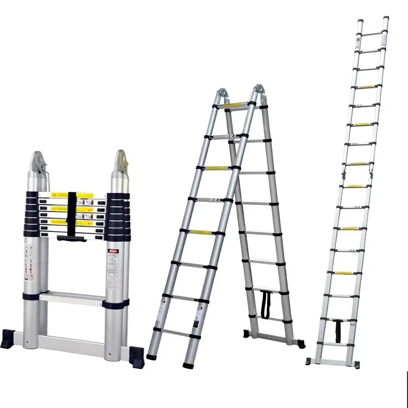 5m Telescopic Ladder Aluminum