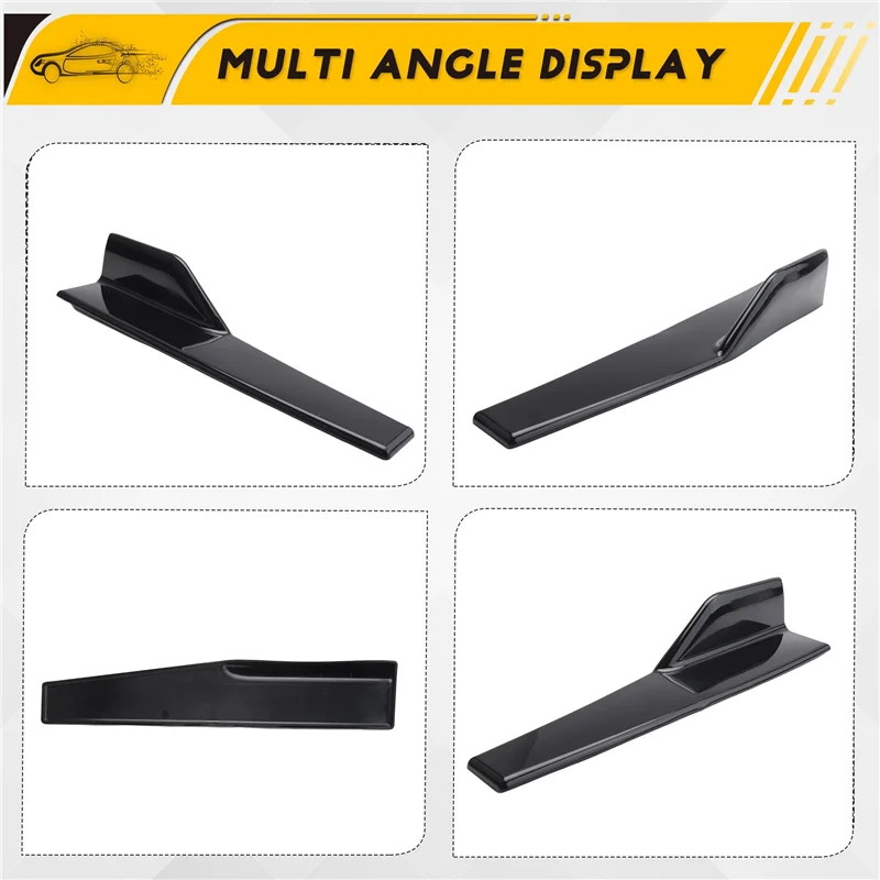 

ABTC-автомобильный универсальный спойлер на крыло, ветровой нож, маленькие боковые юбки, утолщенное усиленное лезвие, боковая юбка Flan