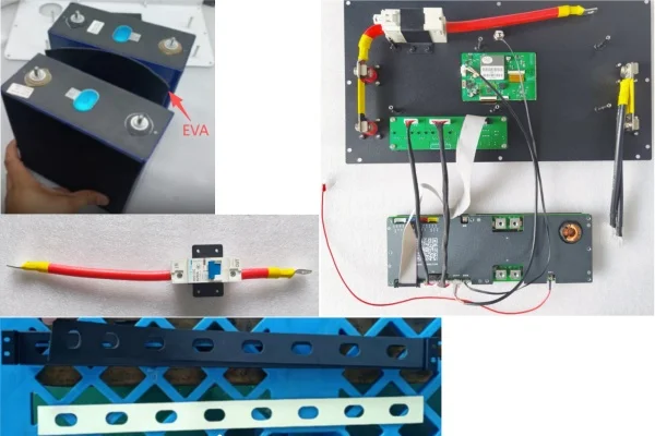 V19 4.3LCD JK BMS MB314 16S 51.2V XR11 V2 LiFePO4 Battery Box DIY Kit For EVE C