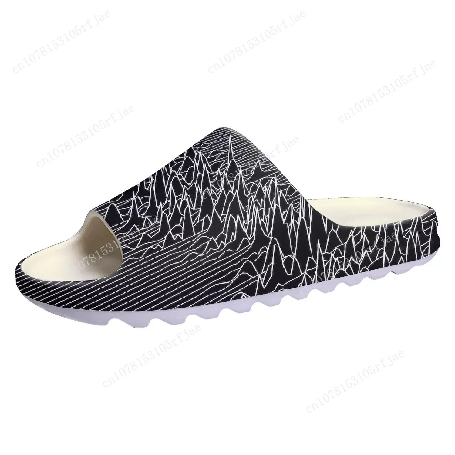 

Joy Division Rock Band Soft Sole Sllipers Home Clogs Water Shoes Mens Womens Teenager Bathroom Beach Customize on Shit Sandals