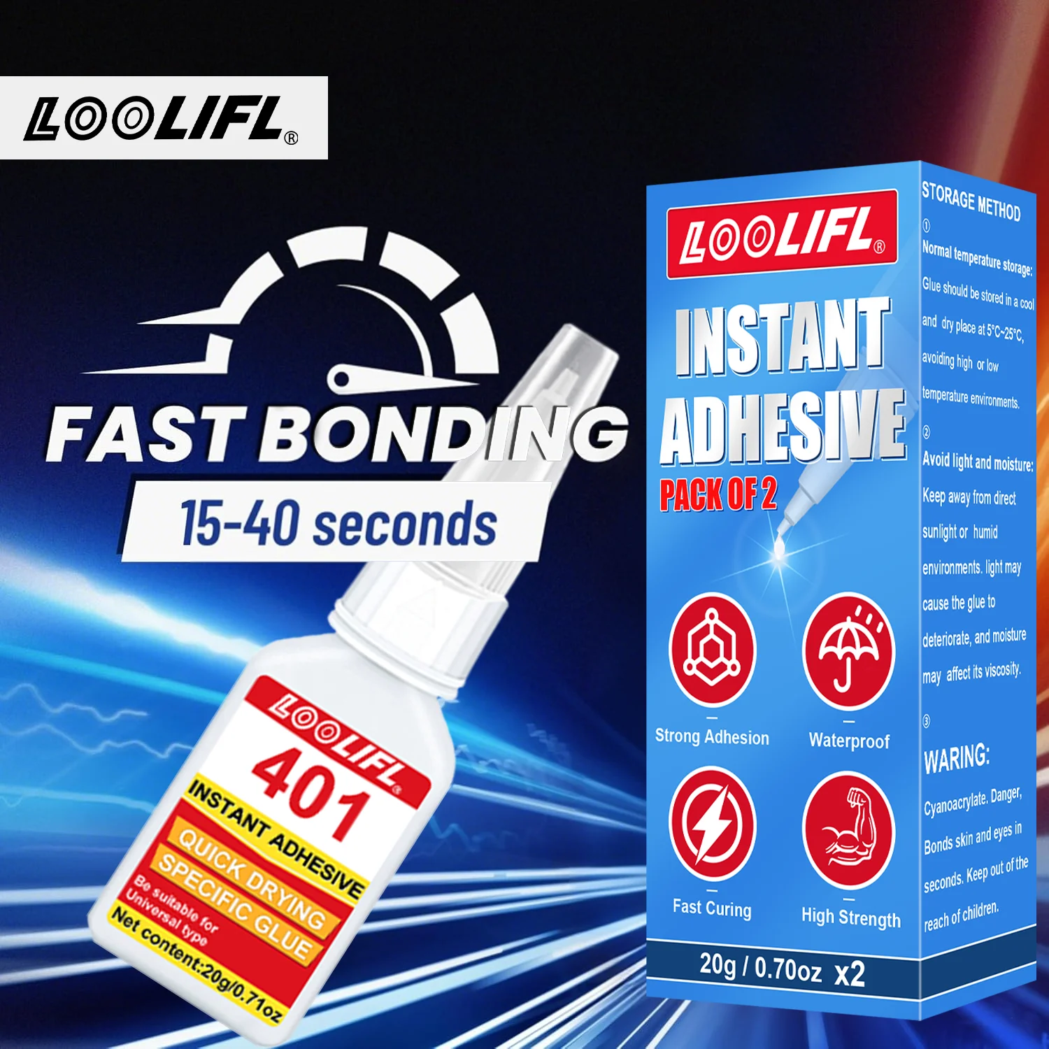 

Сверхмощный универсальный клей, вывернутый за 10-секундный, используемый для пластика, металлов, керамики, резины, дерева, кожи, поделок своими руками.