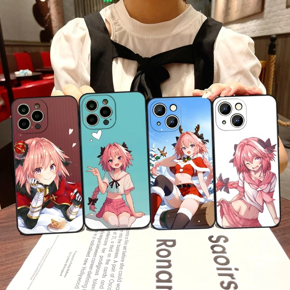 Винтажный чехол для телефона Fate Astolfo для Iphone 17 Air 15 Pro Max 14 Pro 16 Plus 12 13 11 Xr X Xs 8 7 Plus, задняя крышка Винтажный чехол для телефона Fate Astolfo для Iphone 17 Air 15 Pro Max 14 Pro 16 Plus 12 13 11 Xr X Xs 8 7 Plus, задняя крышка