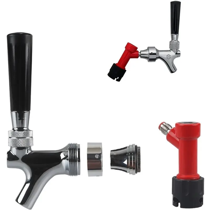 ABCA-Quick Disconnect Beer Faucet Adapter For Keg Beer Tap