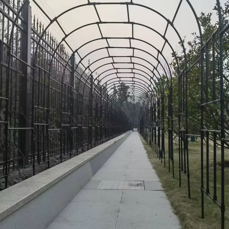 304 Stainless Steel Grape Trellis Passage Arbors, Size Customizable