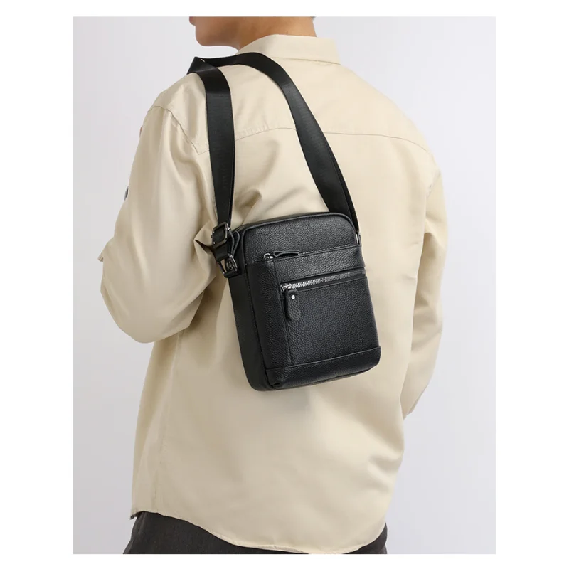 Bolso cruzado de cuero genuino - Luxury Bags Sling reseña y precio
