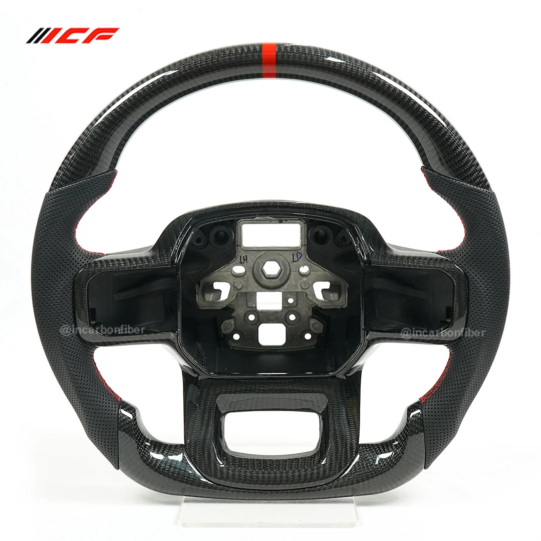 

Светодиодный руль ICF из углеродного волокна для Ford Raptor по индивидуальному заказу, несколько стилей
