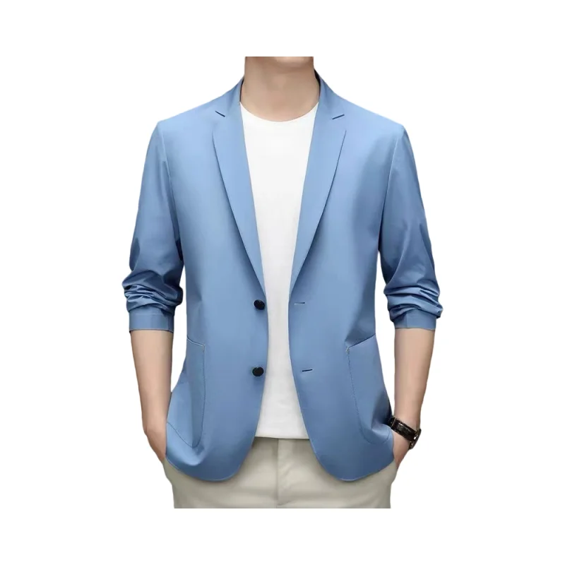 3860 Summer Korean suit set, men's temperament, formal attire, autumn and winter suit, customized for professional wear