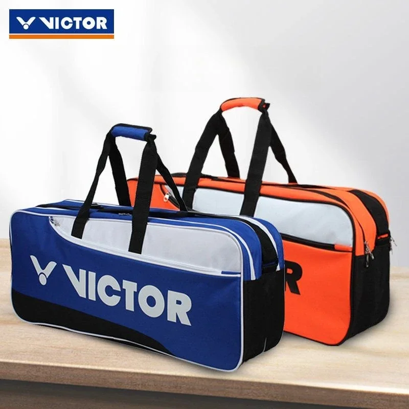 VICTOR Badminton Racket Bag Large Capacity Single Shoulder Racket Compartment Shoe Compartment