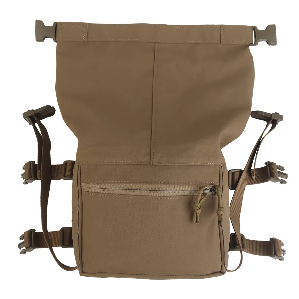 Großvolumiger MOLLE-kompatibler Alpha-Erweiterungsrucksack für Brustgurte, taktische Ausrüstung, Jagd- und Outdoor-Abenteuerzubehör – Detail 5