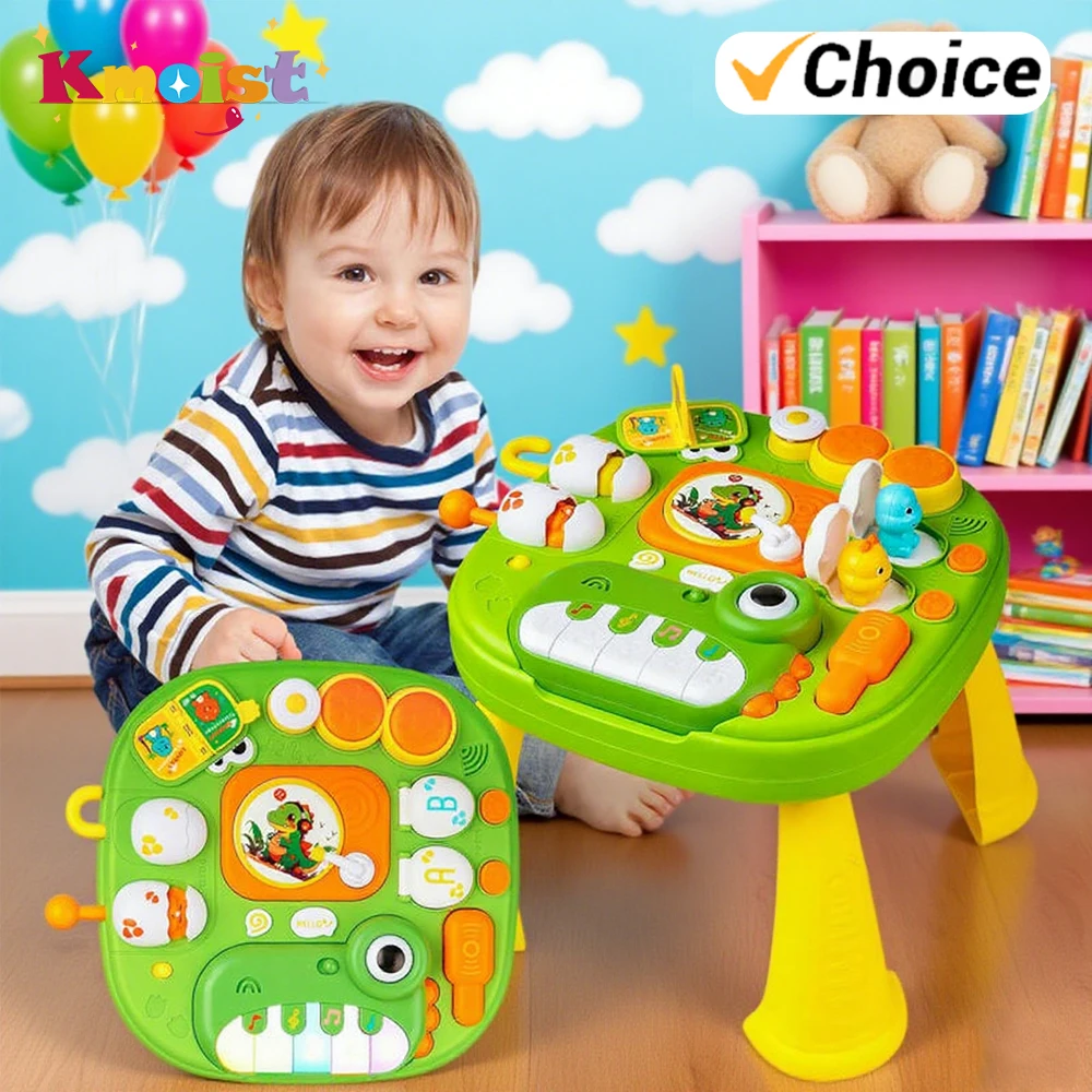 

Монтессори Busy House, другие развивающие игрушки, динозавр, фортепиано, игра-головоломка, детские сенсорные занятые доски, игрушки для малышей, рождественские подарки