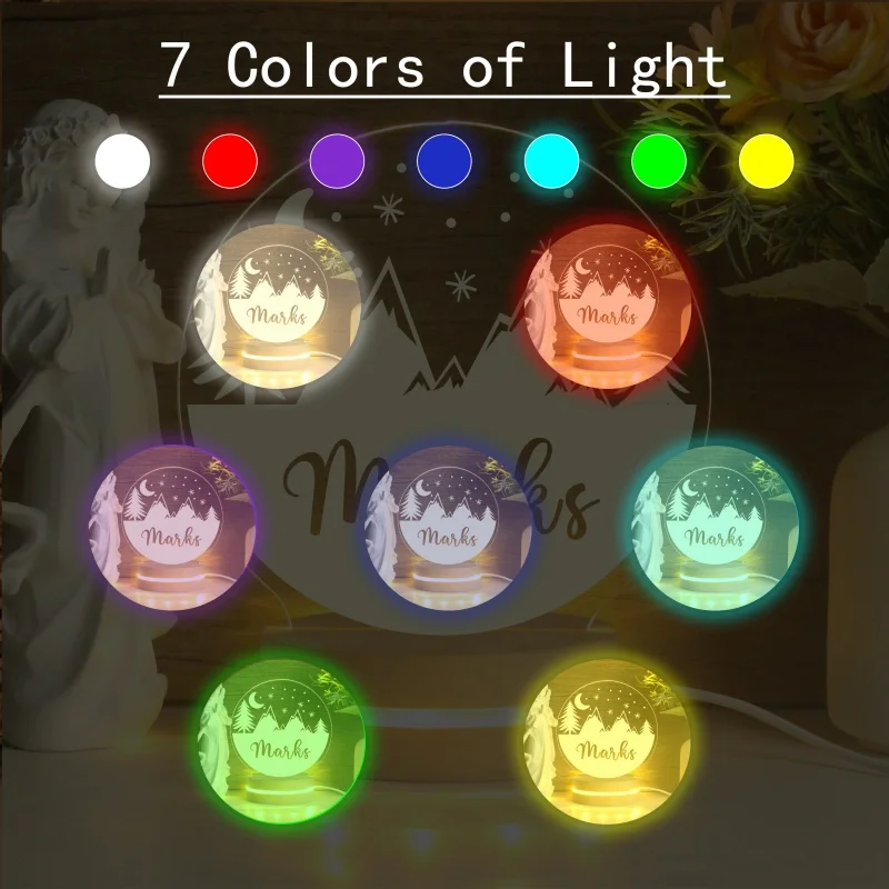 Custom Name Night Light,Personalized Gift for Baby,Baby Night Light,Baby Gift,Personalized Gift for Kids,Kids Room Decor