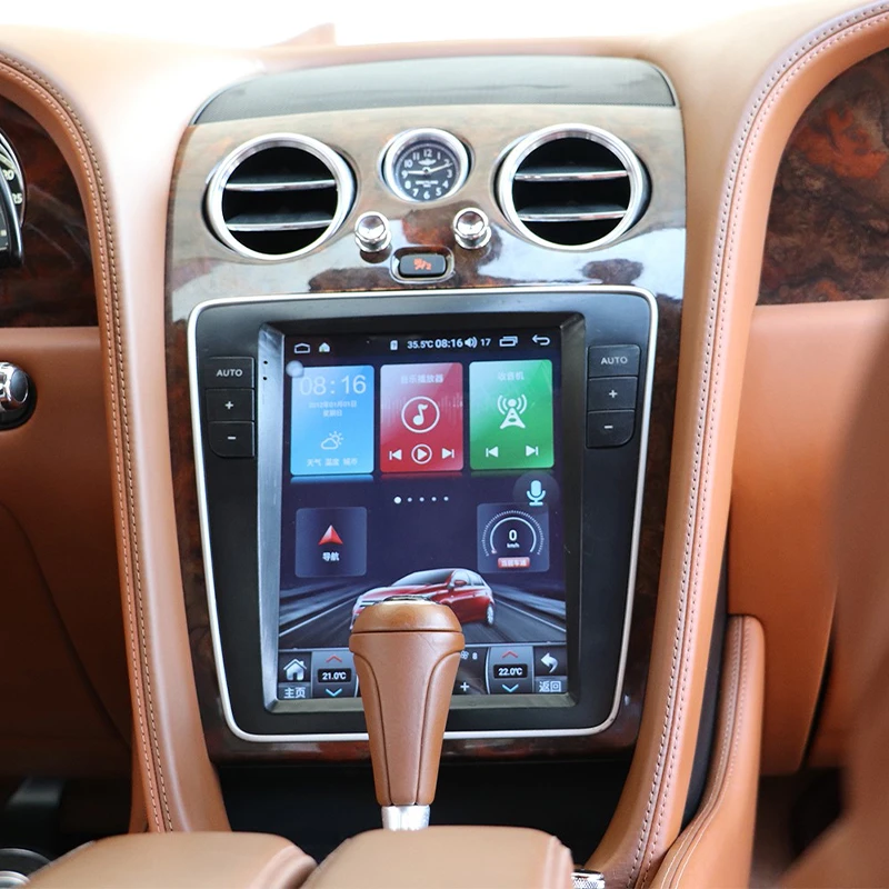 Car Modification Upgrade Central Control 9.7 Inches Screen Android Multimedia for Bentley 2012-2019 Flying Spur/Continental