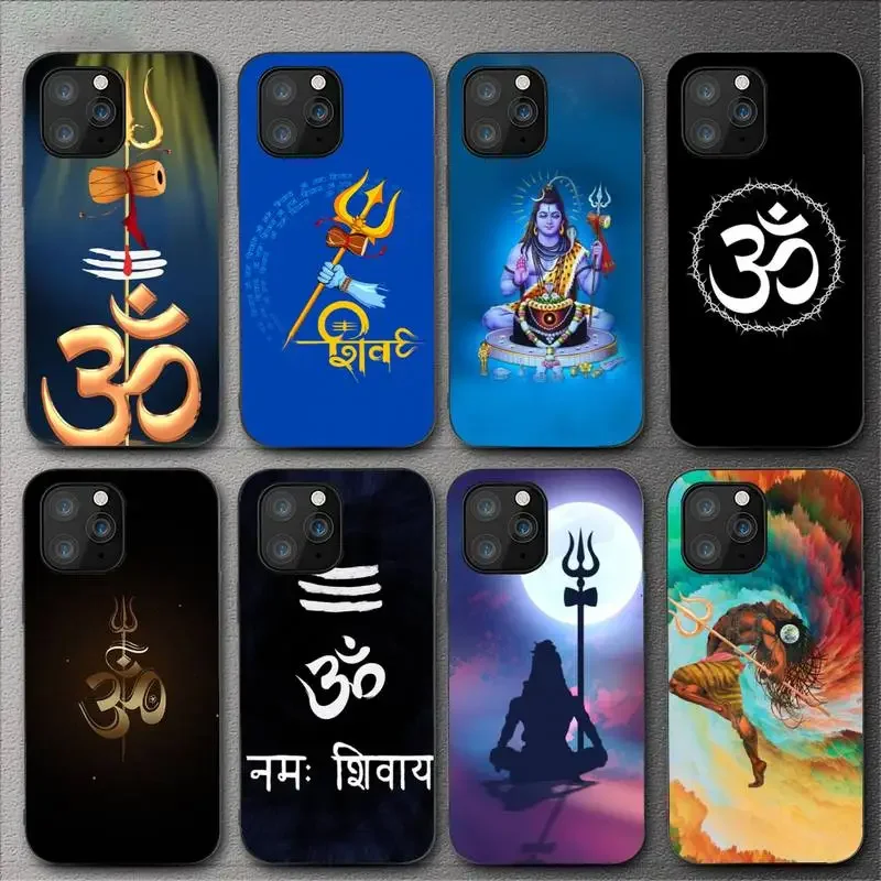 Lord Shiva Hindu God Buddha Phone Case For iPhone 11 12 Mini 13 14 Pro XS Max X 8 7 6s Plus 5 SE XR Shell