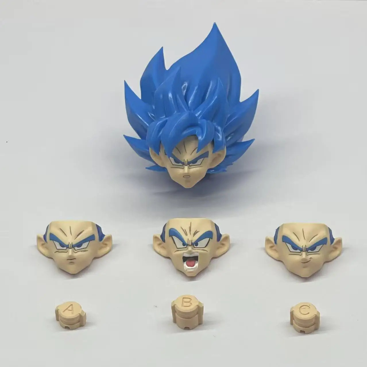 Figurka akcji Dragon Ball Son Goku z rzeźbioną głową - Battle Damage 2.0 3.0 Voxel KO, model kolekcjonerski, zabawka - dostępna od ręki