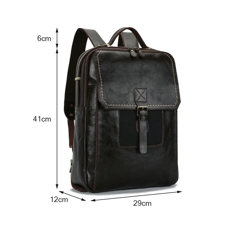 Stilvoller wasserdichter Business-Rucksack für Männer mit 15.6 "Laptop fach