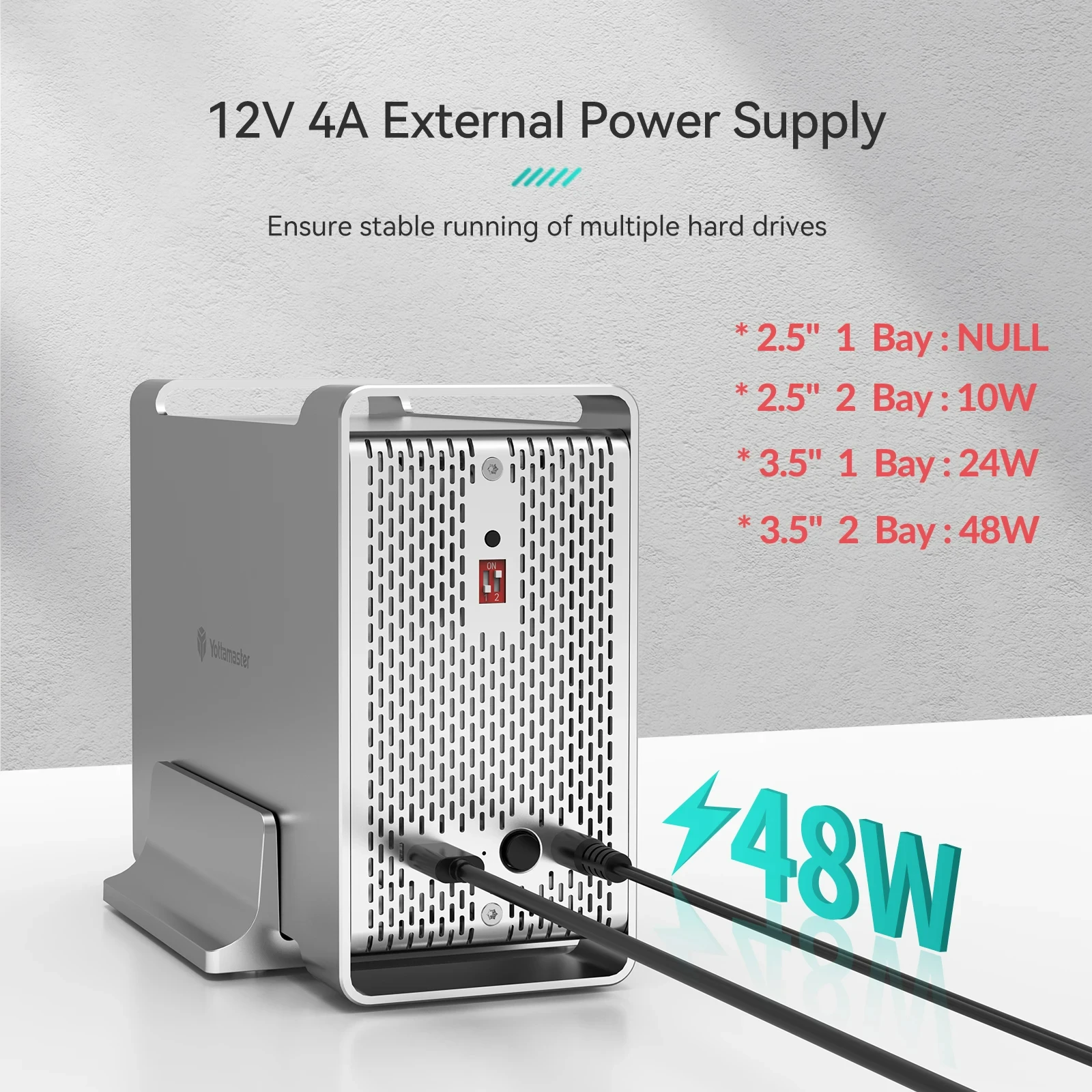 Yottamaster HOT 2,5 Zoll Festplattengehäuse HDD SSD SATA3.0 5 Gbit/s 10 Gbit/s Festplattengehäuse USB3.1 Gen2 10 Gbit/s 7–9,5 mm 7–15 mm Gehäuse – Detail 6
