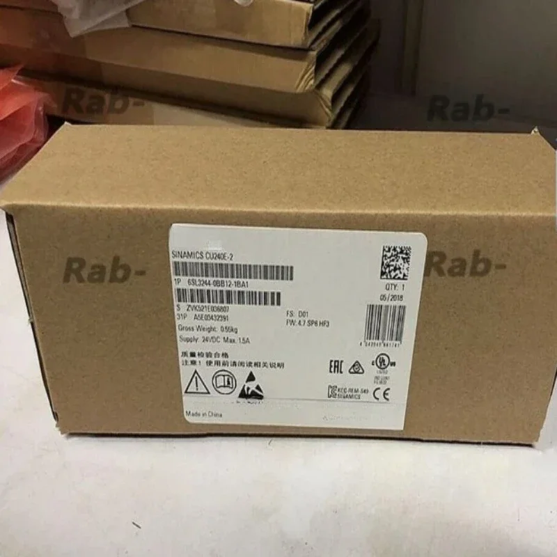

Brand New Original 6SL3244-0BB12-1BA1 G120 Inverter Control Unit Terminal Board CPU Control Motherboard CU240E-2 Fast shipping