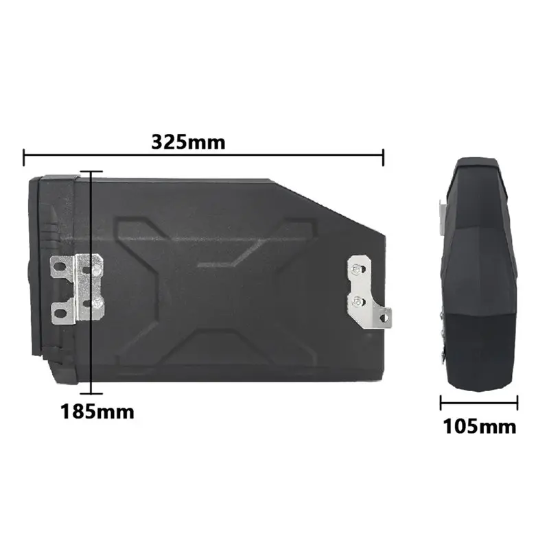 HOT-Decorative Plastic Box For BMW GS1200 R1200 Adv OC R1200GS 2004 2005-2012 Right Side Bracket,Decorative Plastic Box For BMW