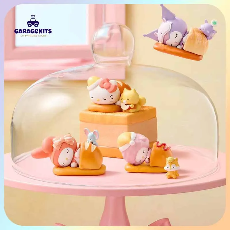 

Miniso Sanrio Blind Box Happy Baking Mysterious Box Cute Desktop Ornament Trendy Toy Birthday Gift For Girl Fashion Dacoration