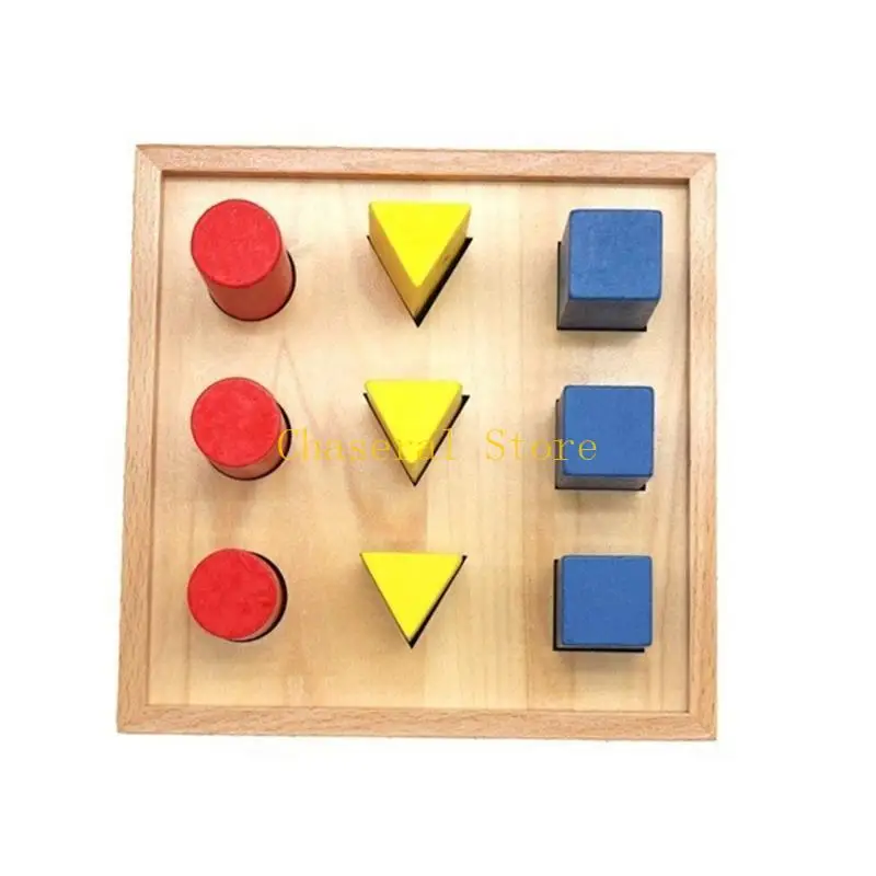 E7CE Creative Puzzle Plugging Block Toy for Toddler Geométrico forma Classificação cores Early Education Toy for