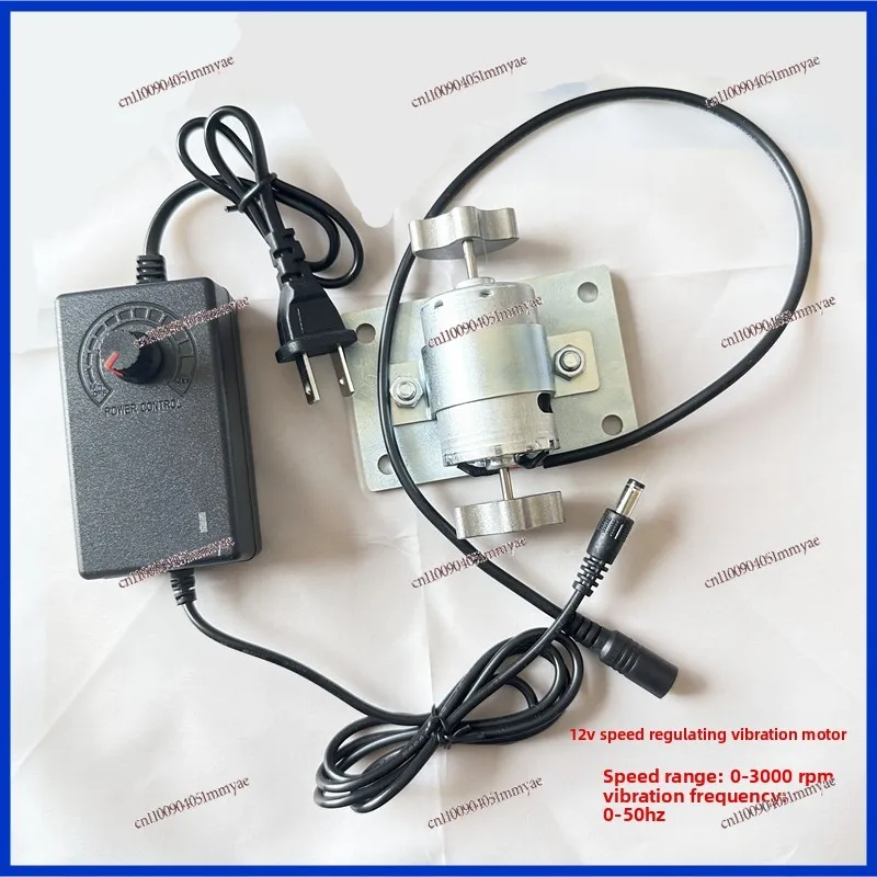 

Двухголовочный вибрационный мотор, регулируемая частота 50 Гц, кабель с разъемами DC и USB.