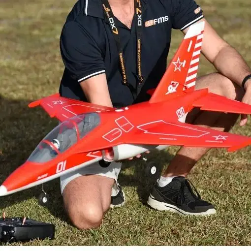 FMS Yak-130 V2 Yak130 PNP Yak 130 70 مللي متر مروحة أنبوبية EDF Jet RC طائرة مقياس طائرة نموذجية Avion