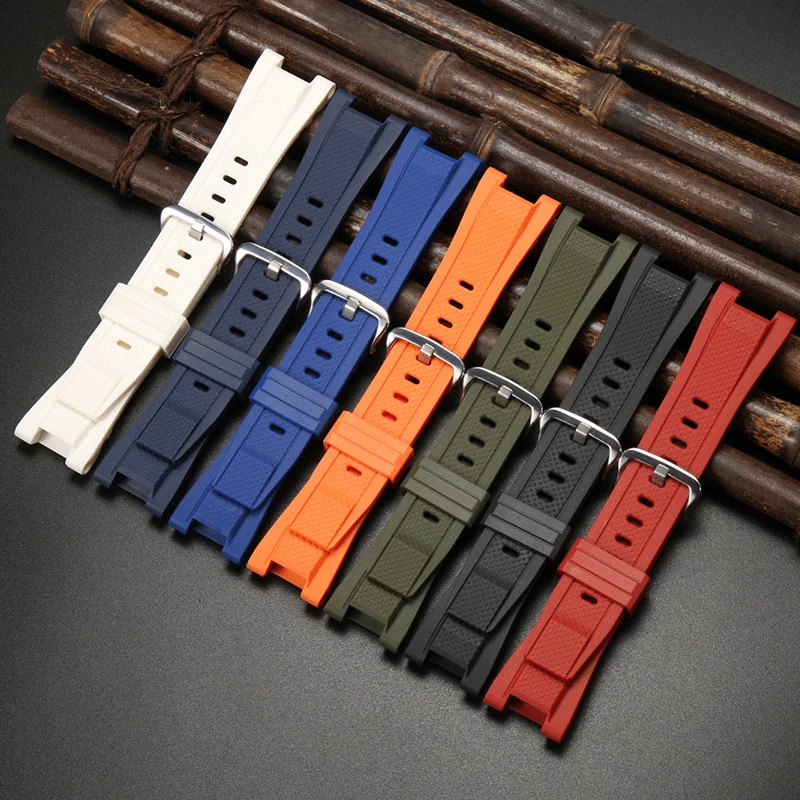 Resin Strap Accessories Are Auitable For Casio g-steel GST-B100 GST-S300 GST-S110 GST-S100 Men's Sports Waterproof Strap