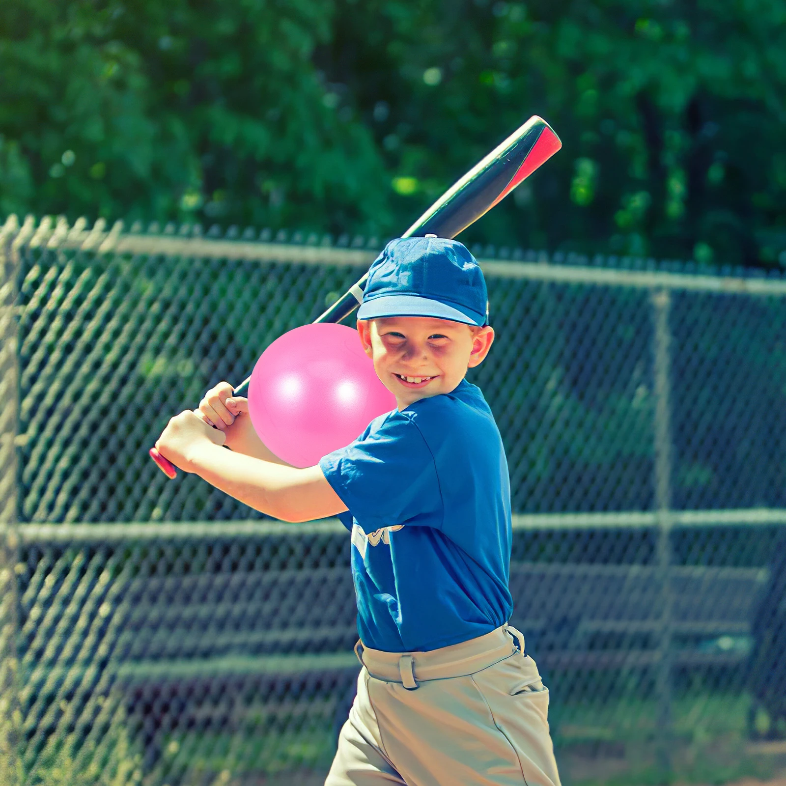 

4 Pcs Baseball Training for Connection Supplies Connecting Arm Batting Pitching Equipment Pink Gear Practice