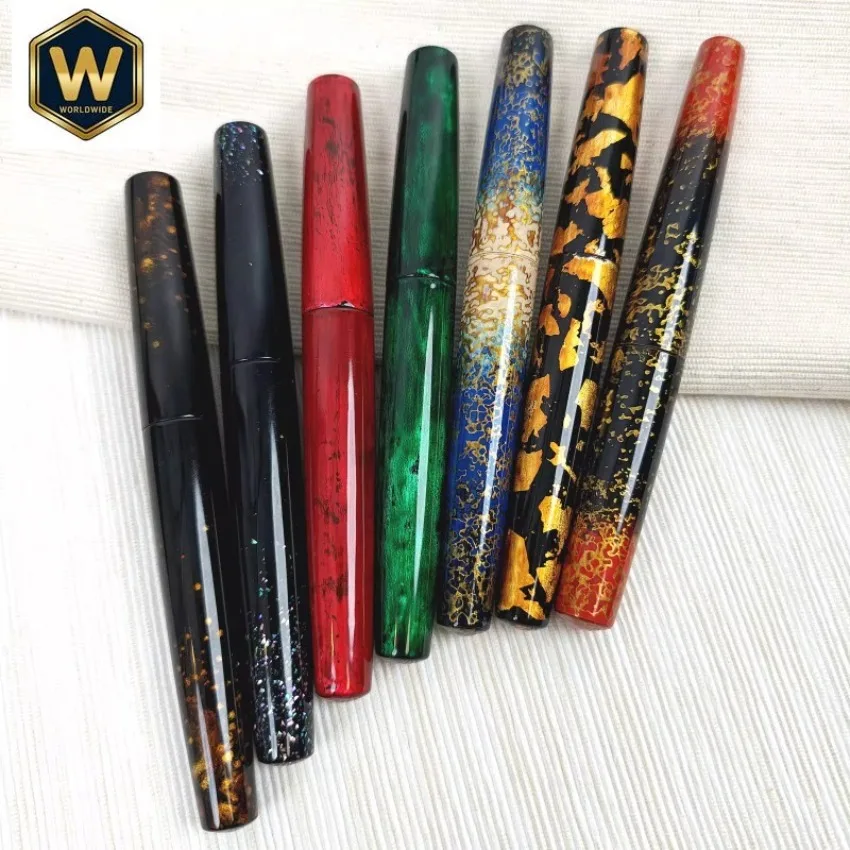 Luxury Acrylic Resin Fountain Pen EF/F 0.38/0.5MM - Office Supplies for Technical Drawing, Student Stationery & Gift Pen