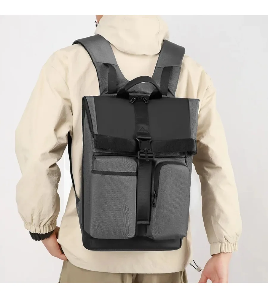 Lightweight Water-Repellent Casual Backpack Sleek Laptop Bag for Travel and Daily Commute