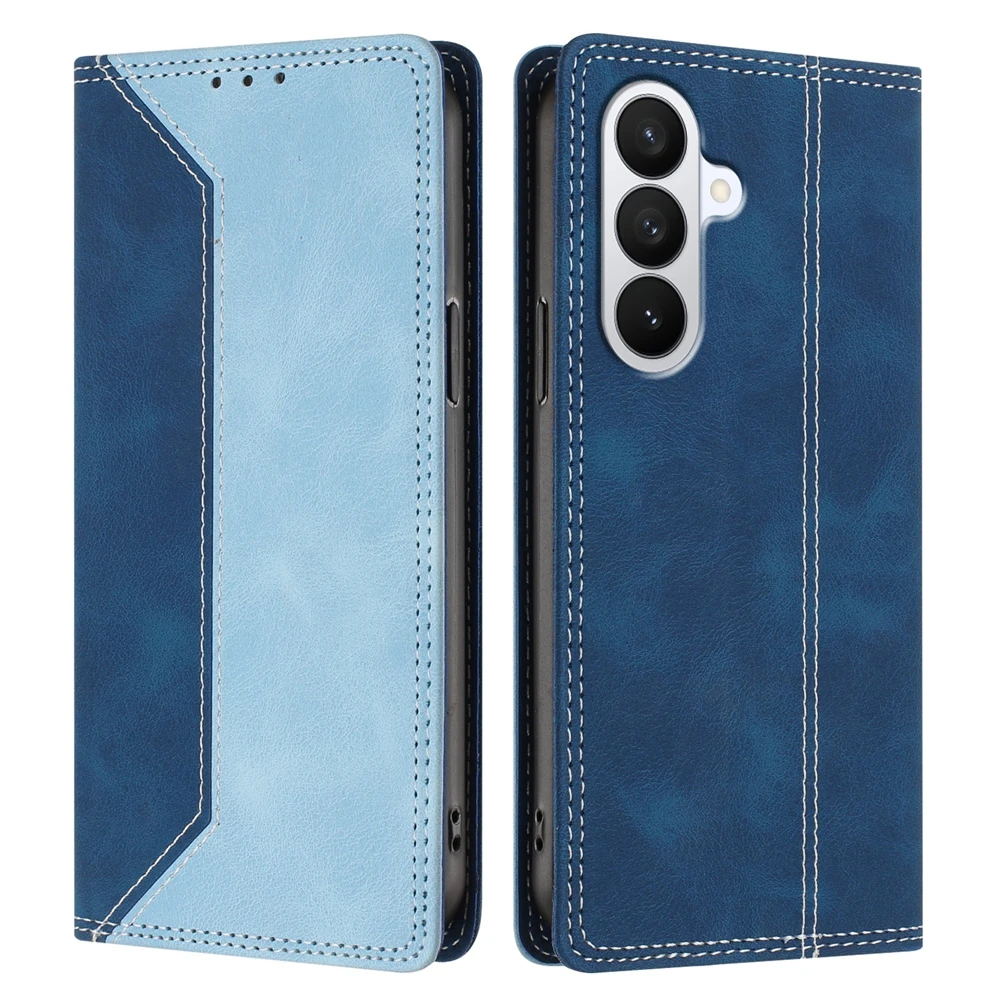 حافظة جلدية مغناطيسية ممتازة لهاتف سامسونج S26 S25 S24 S23 S22 S21 S20 FE Pro Plus Ultra Edge RFID BLOCKING غطاء بطاقة المحفظة