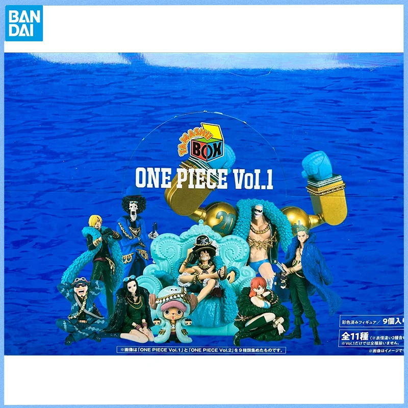 Bandai Digimon Gacha Capsule Blind Box One Piece Straw Hat Pirates Luffy Sanji Chopper Gashapon Figurka anime Zabawka dla kolekcjonerów