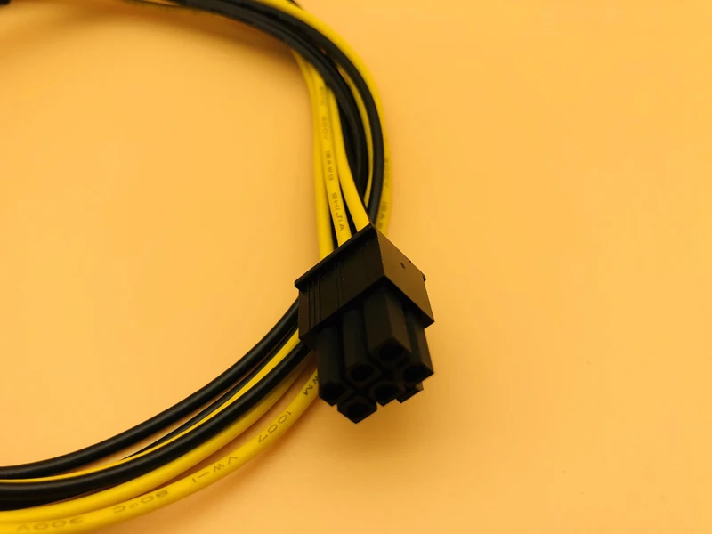 PCI-E PCIE PCI-Express 50cm 6P Male naar 6P Female Grafische Videokaart DIY Power kabel BTC Uitgebreide Mijnwerker Mijnbouw Draad 18AWG Kabels