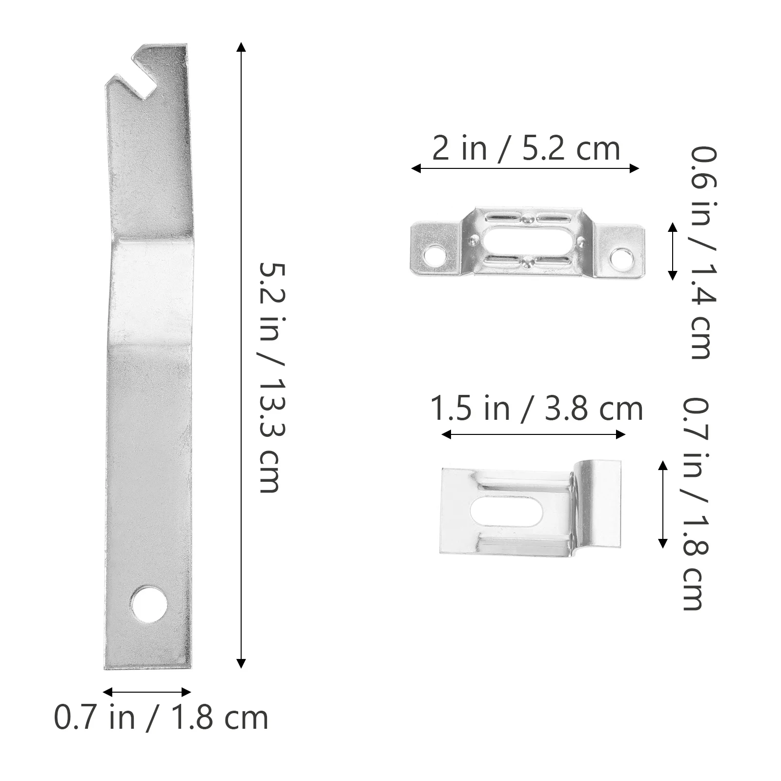 

2 Sets Anti Theft Security Hangers for Museums Picture Frame Hardware Mirror Hanging Kit Drywall Art Galleries