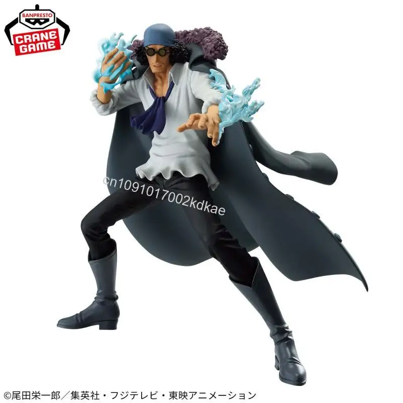In voorraad Bandai Originele EEN STUK BATTLE RECORD COLLECTION-KUZAN Ongeveer 15 cm Anime Actiefiguren Model Speelgoed Kerstcadeau