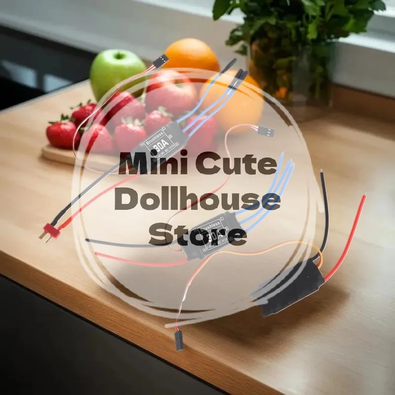 وحدة تحكم في السرعة بدون فرشاة 30 أمبير عالية الكفاءة مع قابس 5 فولت 3 أمبير UBEC وXT60 لطائرات بدون طيار RC FPV ومروحيات رباعية صغيرة. #1