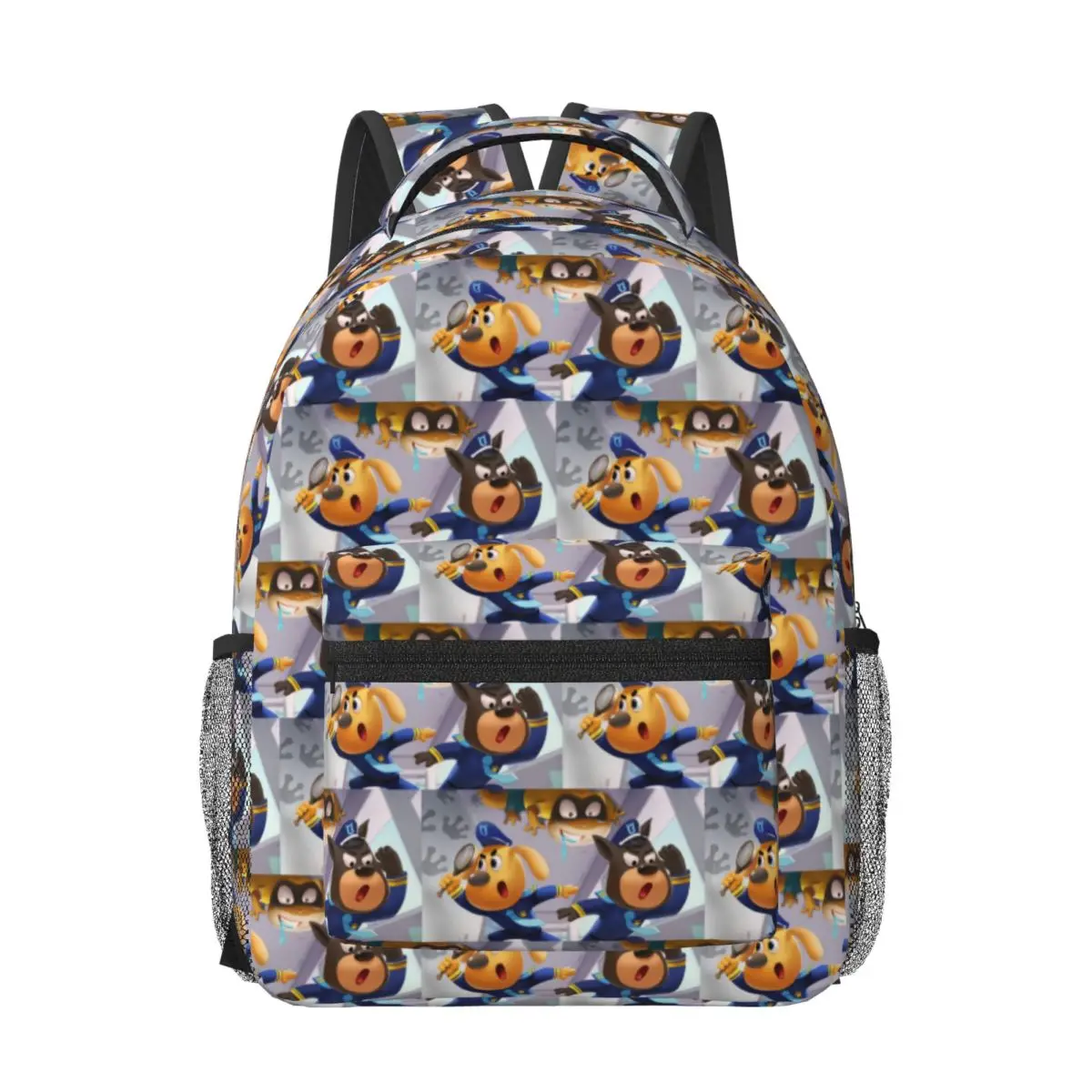 

Sheriff Labrador Woman Backpacks Boys Girls Bookbag Casual Children School Bags Portability Travel Rucksack Shoulder Bag