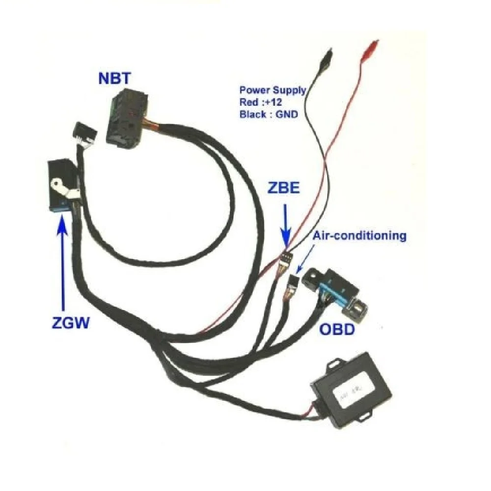 for BMW F01 F02 F10 F18 F25 Fxx NBT Ignition Emulator to ZGW For CAS4 Ignition ON Ignition Emulator For Fxx NBT Ignition Tester