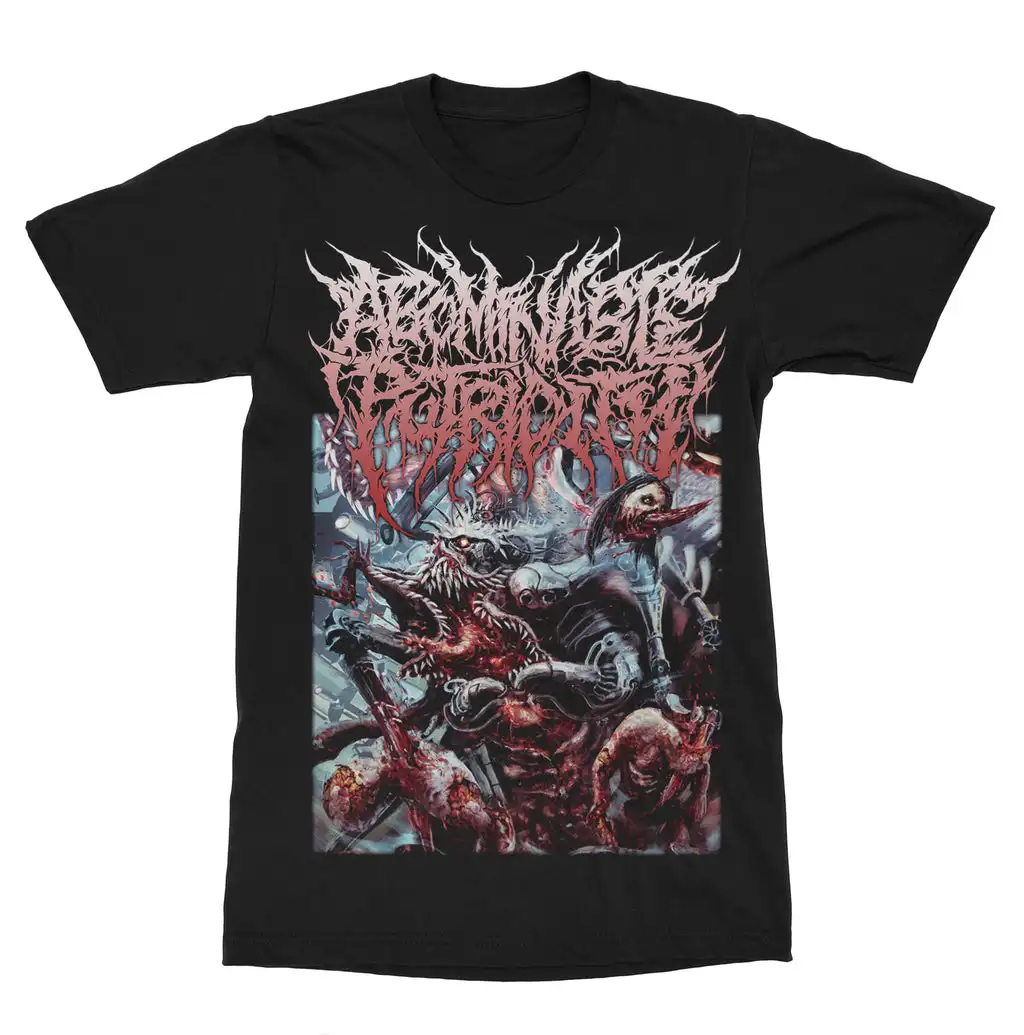 Rare Abominable Putridity Graphic Cotton Band T-shirt Unisex Summer Short Sleeve Fashion Brand Tee Luxury Casual Vintage Tees