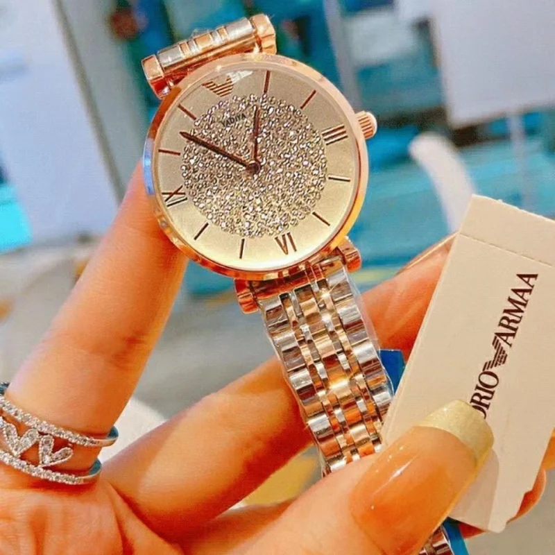 Factory Hot Sale Gypsophila Watch Women's Ferris Wheel Fashion Quartz Watch Couple Men and Women Live Stream