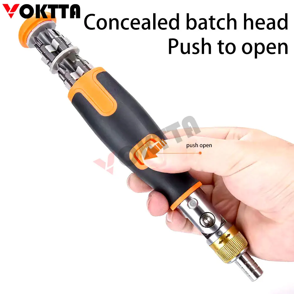 Portable Manual Ratchet Screwdriver Hidden Screwdriver Head Multi Angle Corner Capable Multifunctional Precision Screwdriver Set