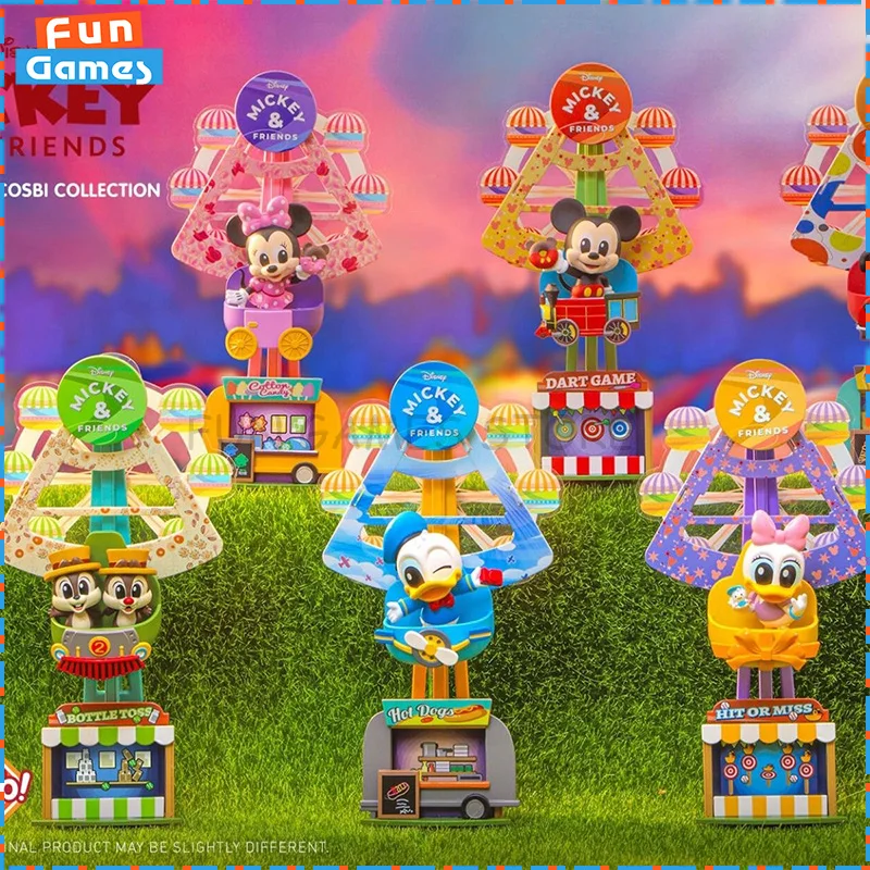 

Новые горячие игрушки слепая коробка Микки и его друзья Mystery Box мини-передвижная кукла орнамент индивидуальная коллекция игрушек подарки на день рождения