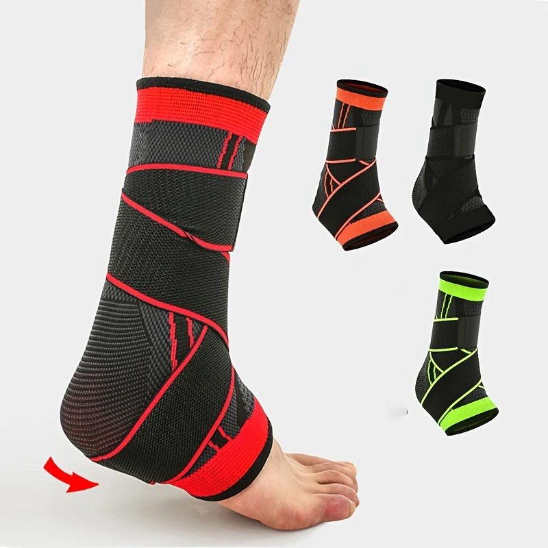 Ankle Brace for Support Ankle compression Sleeve, Ankle Wrap for Basketball, Football, Volleyball, Achilles Tendon, Arch Support