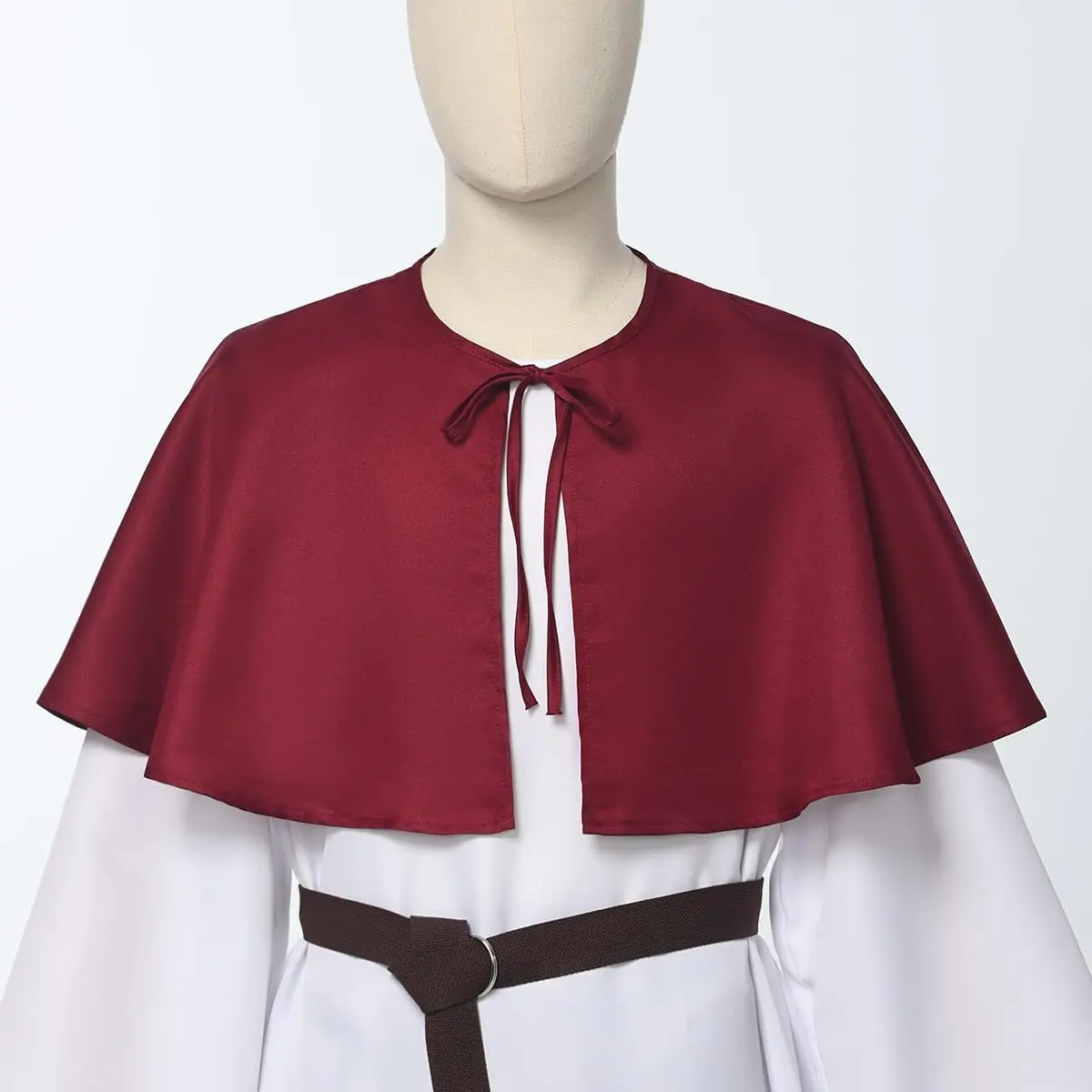 

BLESSUME Unisex Medieval Short Cape Cloak