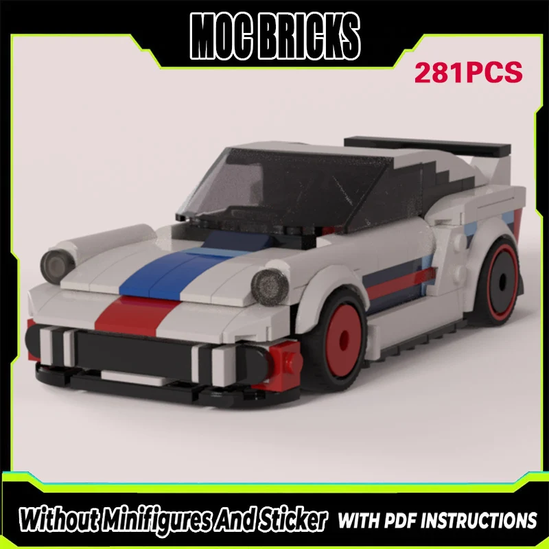 

Модель гоночного автомобиля Speed Racing Car MOC, конструктор из строительных блоков, спортивный автомобиль RR1 высшего класса, модульная технология, подарки, праздничный набор для сборки, детские игрушки.