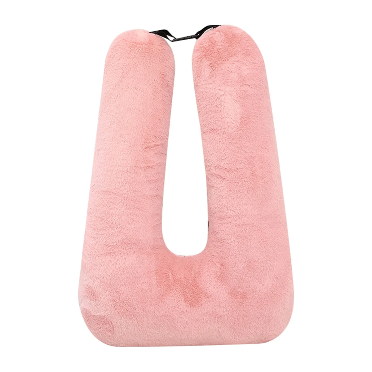 Travel Pillow, Children'S Travel Pillow, Multifunctional Car U-Shaped Pillow,Rear Seat Supports Head and Body(Pink)